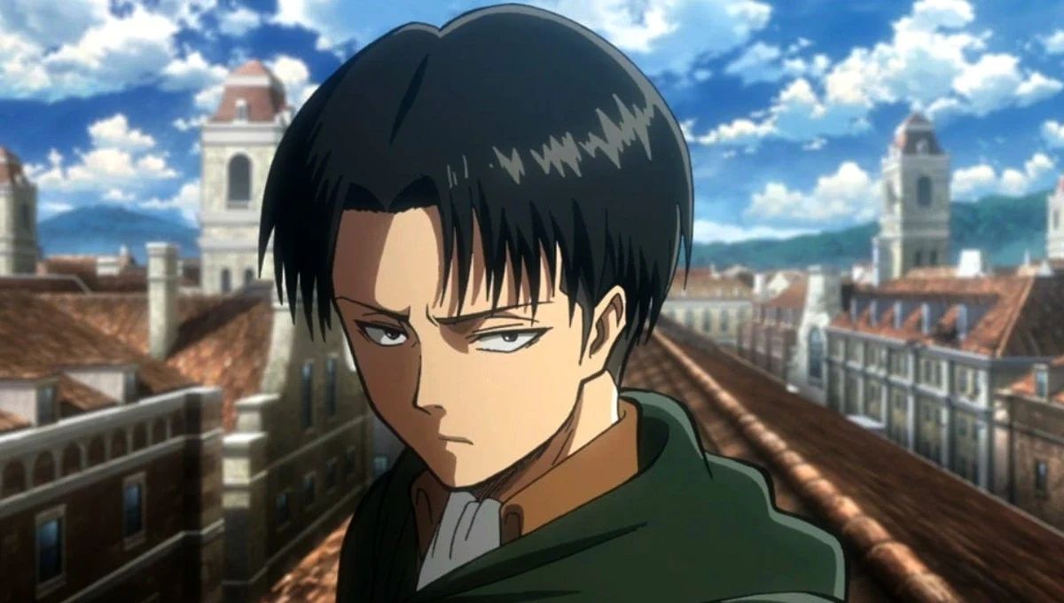 O carregador, calmo e agressivo como o Levi de AoT