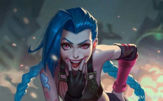 O tiltado ou caótico, no melhor estilo Jinx do LOL